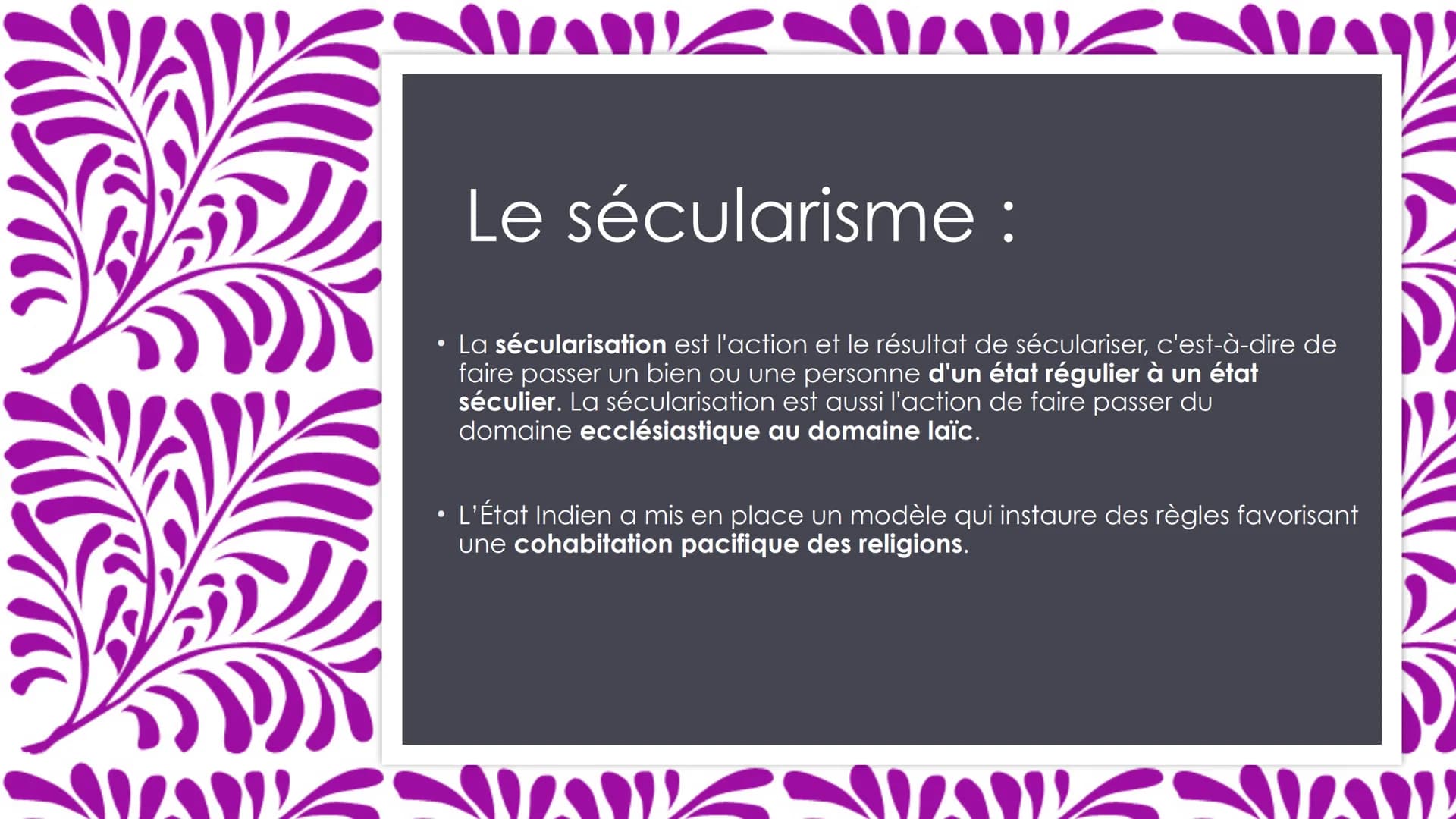 W
QUELLE EST LA PLACE DES MINORITÉS
RELIGIEUSES EN INDE DEPUIS
L'INDÉPENDANCE?
Emilie DHAINE
KMANNA
yan Sommaire :
• Introduction
●
●
●
L'in