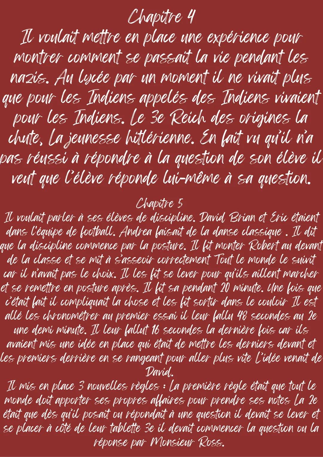 --- OCR Start ---
resumer de la vague
chapitre pare chpitre
Chapitre 1
Laurie saunders. Le nom du jour est gordon
grapevine. Trois en qu'ell