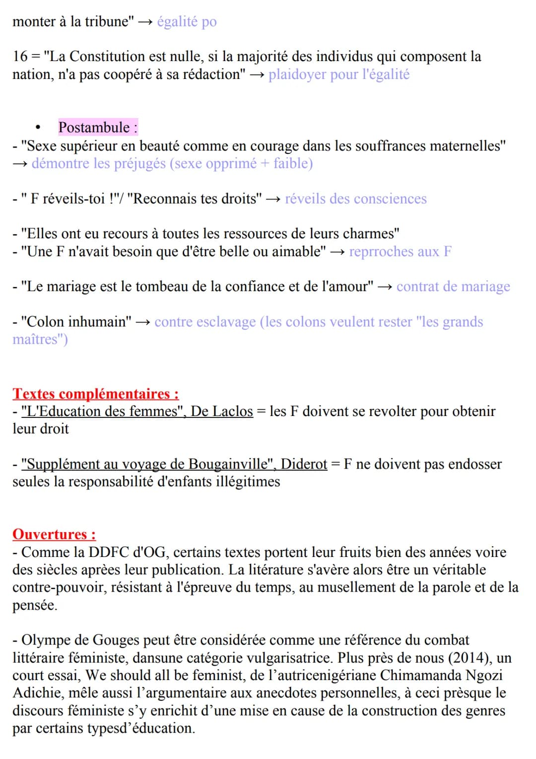 Introduction
:
La révolution de 1789 amène de nombreux changements en France au XVIIIeS.
Elle fait alors naître nouveau monde + égalitaire e