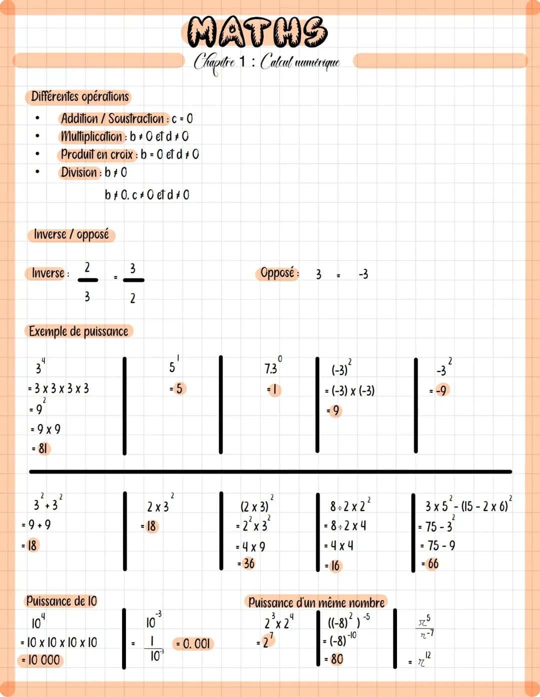 Calcul numérique 