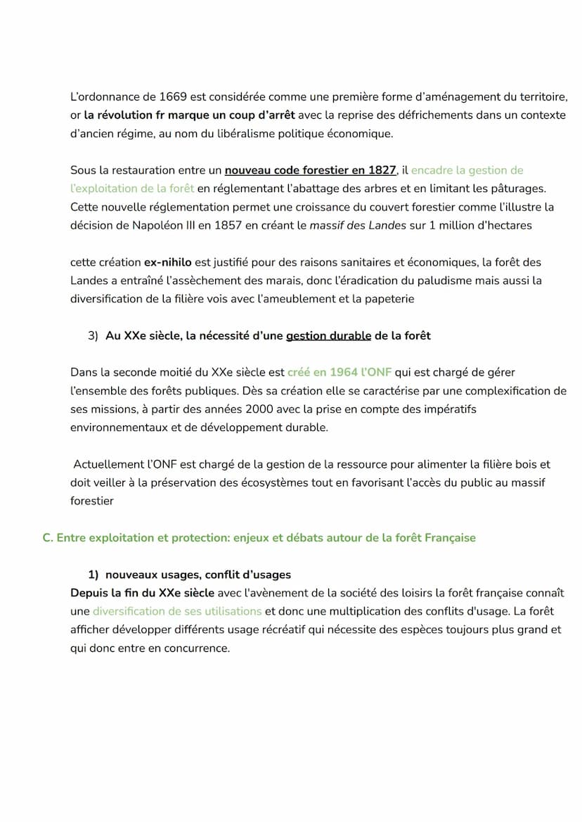 Thème 5: L'environnement,
entre exploitation et protection: un enjeu planétaire
PBQ générale:
Comment et pourquoi à émérgé la question envir