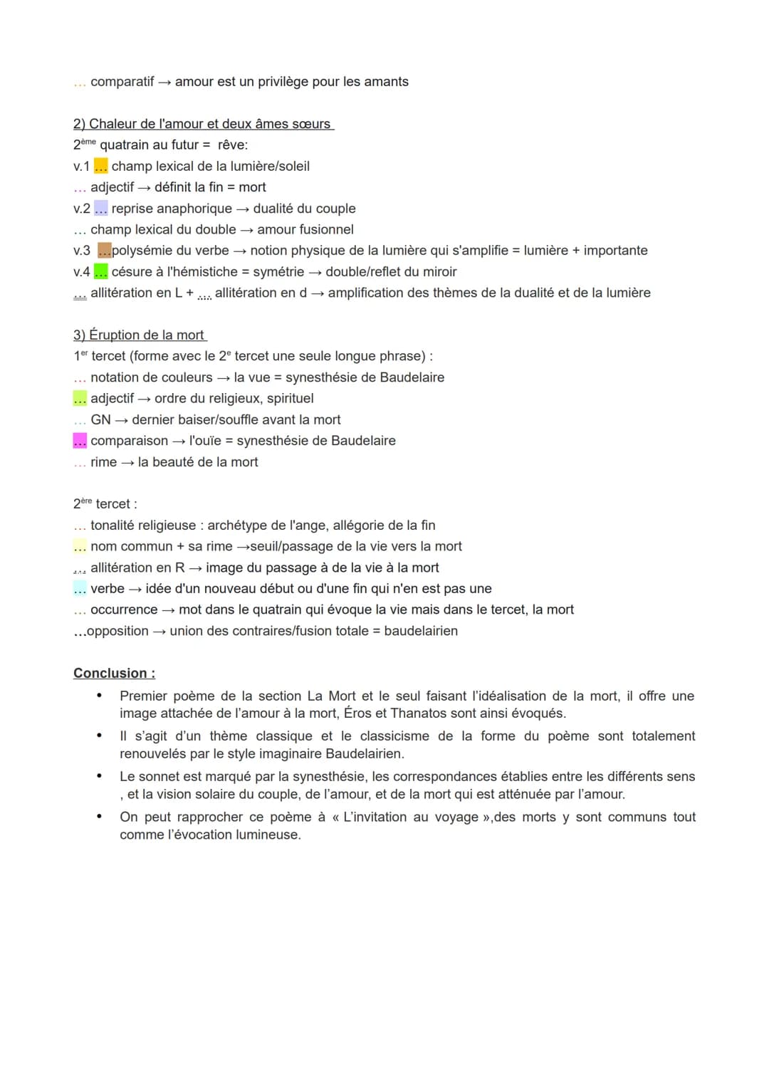 Texte 16 : Les Fleurs du Mal, Charles Baudelaire (1857)
«La mort des amants», La mort
Nous aurons des lits pleins d'odeurs légères,
Des diva