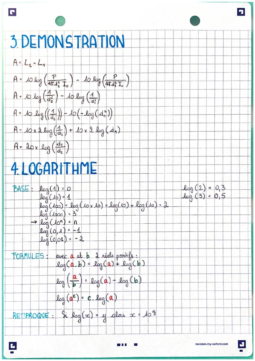 CHAP 17: ATTENUATION SONORE
1. RAPPELS
Onde = propagat d'1 pertimbahen sans transport de manere
Onde sonore = propagat d' 1 dilatat ds 1 mil