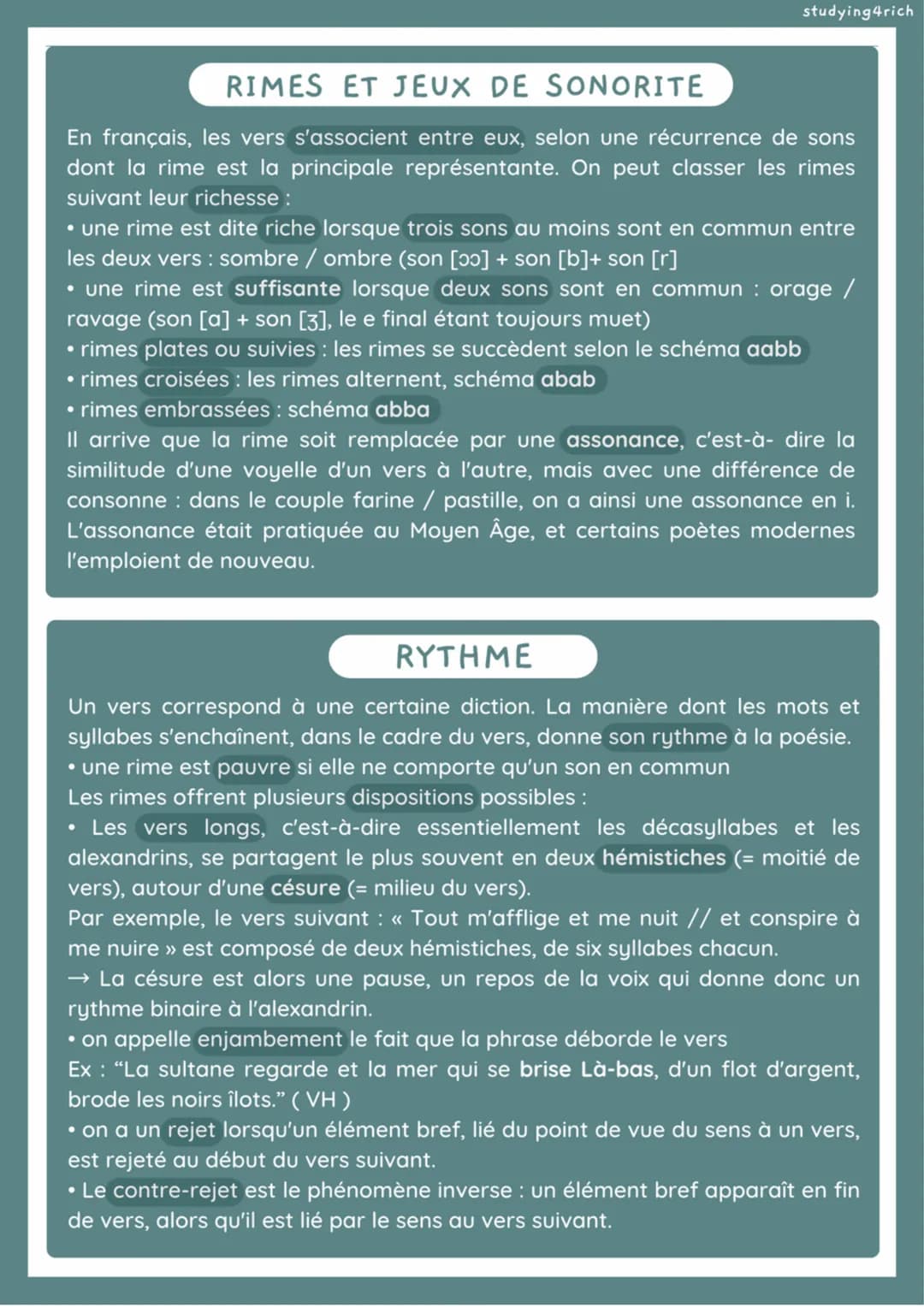VERSIFICATION
ELEMENTS DE VERSIFICATION
TYPES DE VERS
Les vers les plus courants sont « pairs », c'est-à-dire qu'ils sont formés d'un
nombre