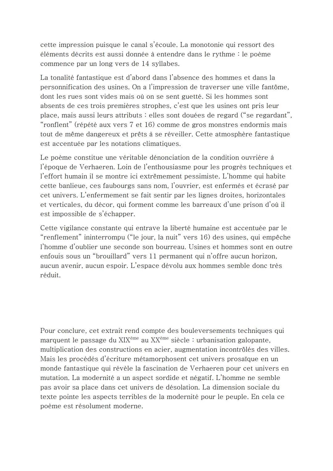 # Explication linéaire :

Emile Verhaeren, Les usines, Les villes tentaculaires

Emile Verhaeren est un poète belge né en 1855 et mort en 19