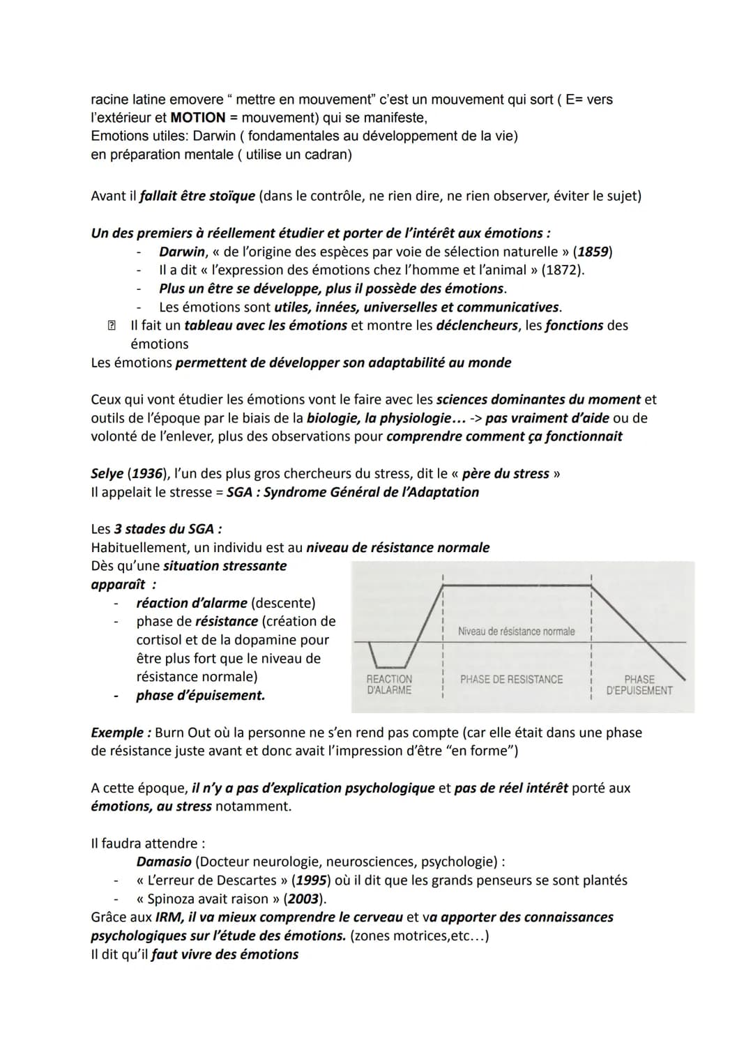 CHAPITRE 1: GESTION DES ÉMOTIONS ET DU STRESS
Introduction
parfois le stress est positif mais le plus souvent négatif
Citations pour context