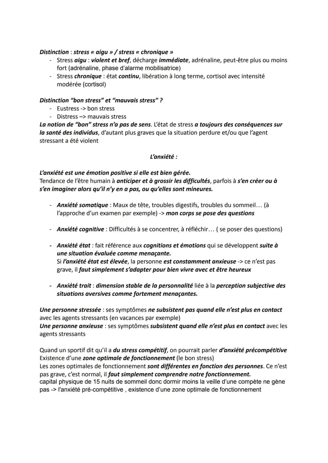 CHAPITRE 1: GESTION DES ÉMOTIONS ET DU STRESS
Introduction
parfois le stress est positif mais le plus souvent négatif
Citations pour context