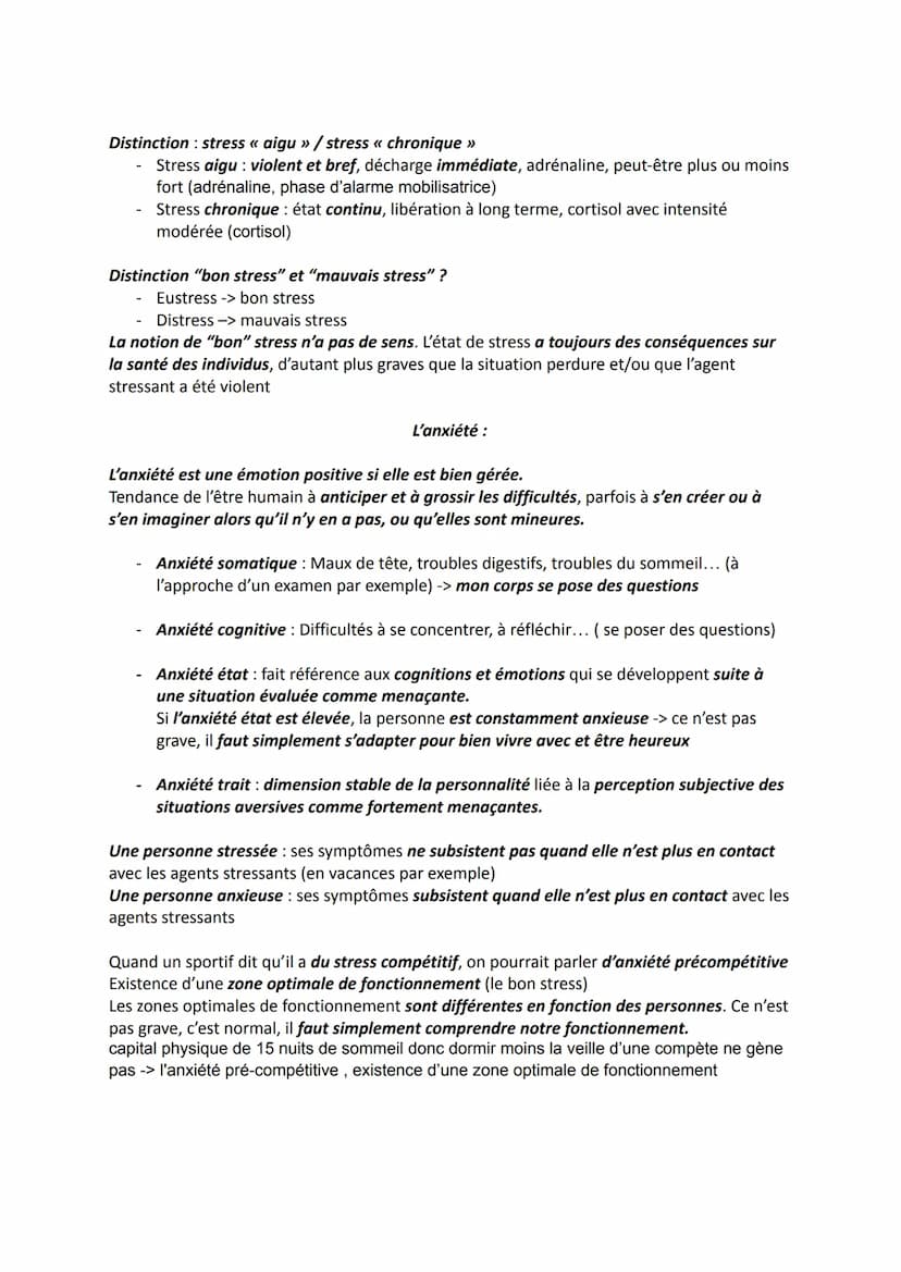 CHAPITRE 1: GESTION DES ÉMOTIONS ET DU STRESS
Introduction
parfois le stress est positif mais le plus souvent négatif
Citations pour context