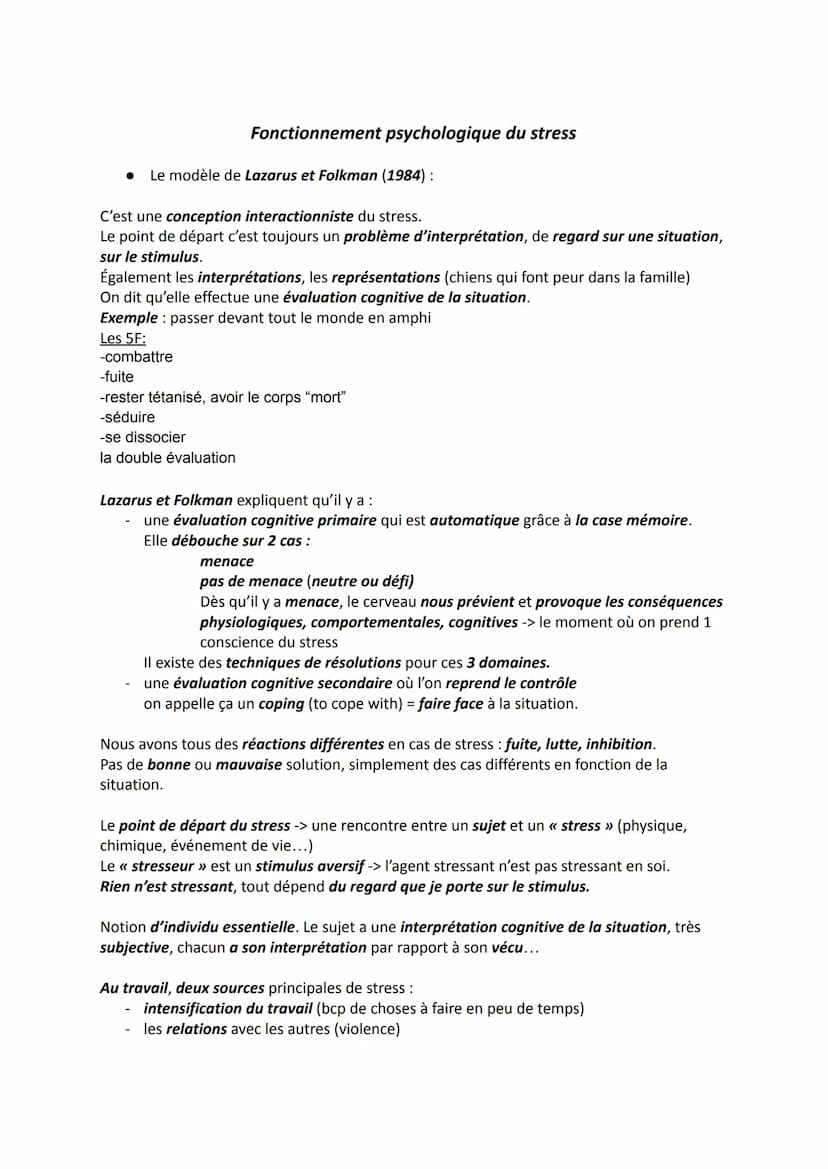 CHAPITRE 1: GESTION DES ÉMOTIONS ET DU STRESS
Introduction
parfois le stress est positif mais le plus souvent négatif
Citations pour context