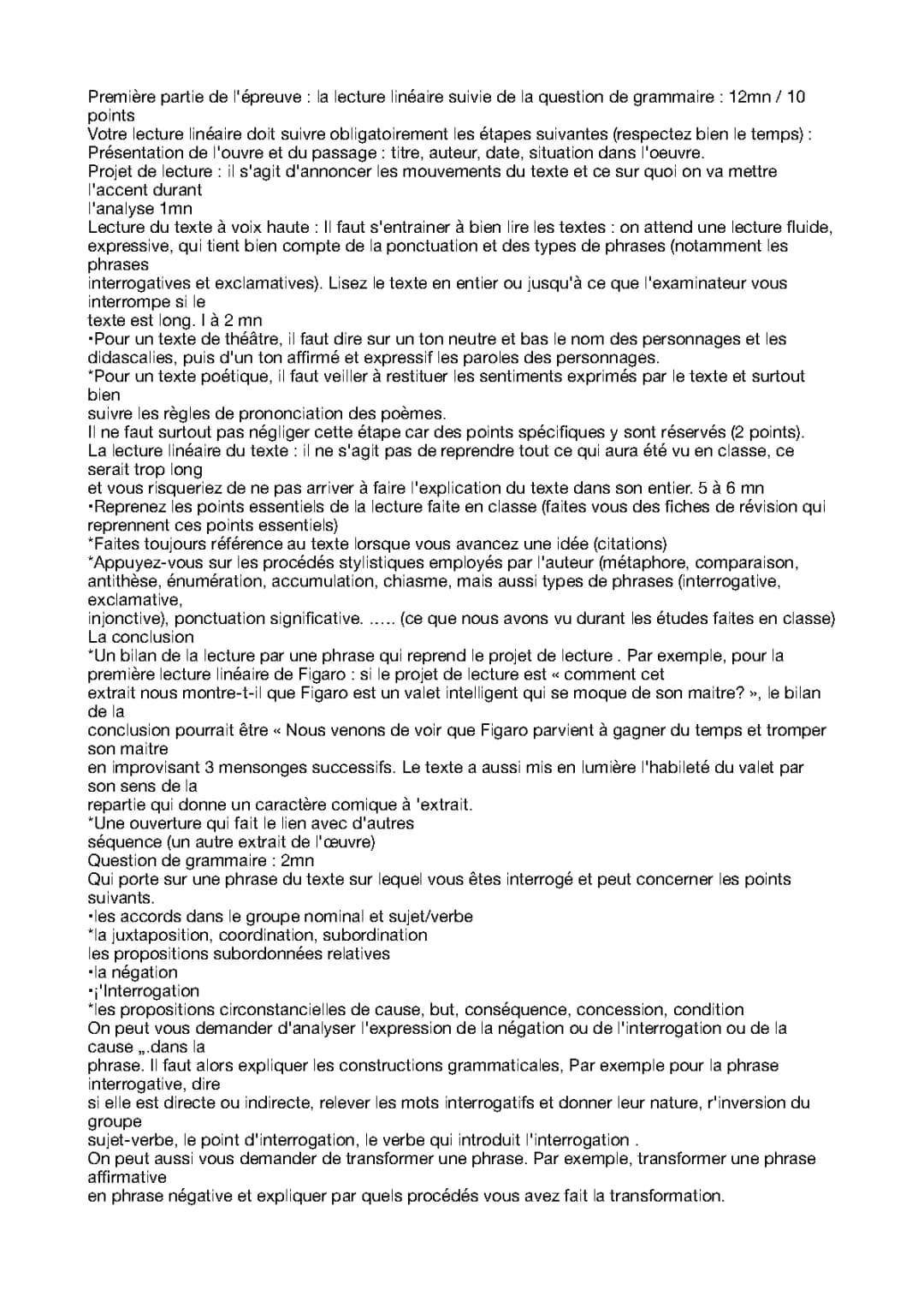 RÉUSSIR L’ÉPREUVE ORALE 