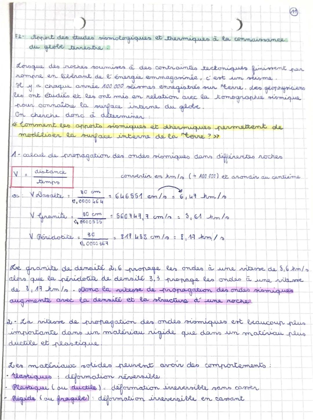 Comprendre les ondes sismiques et la géothermie