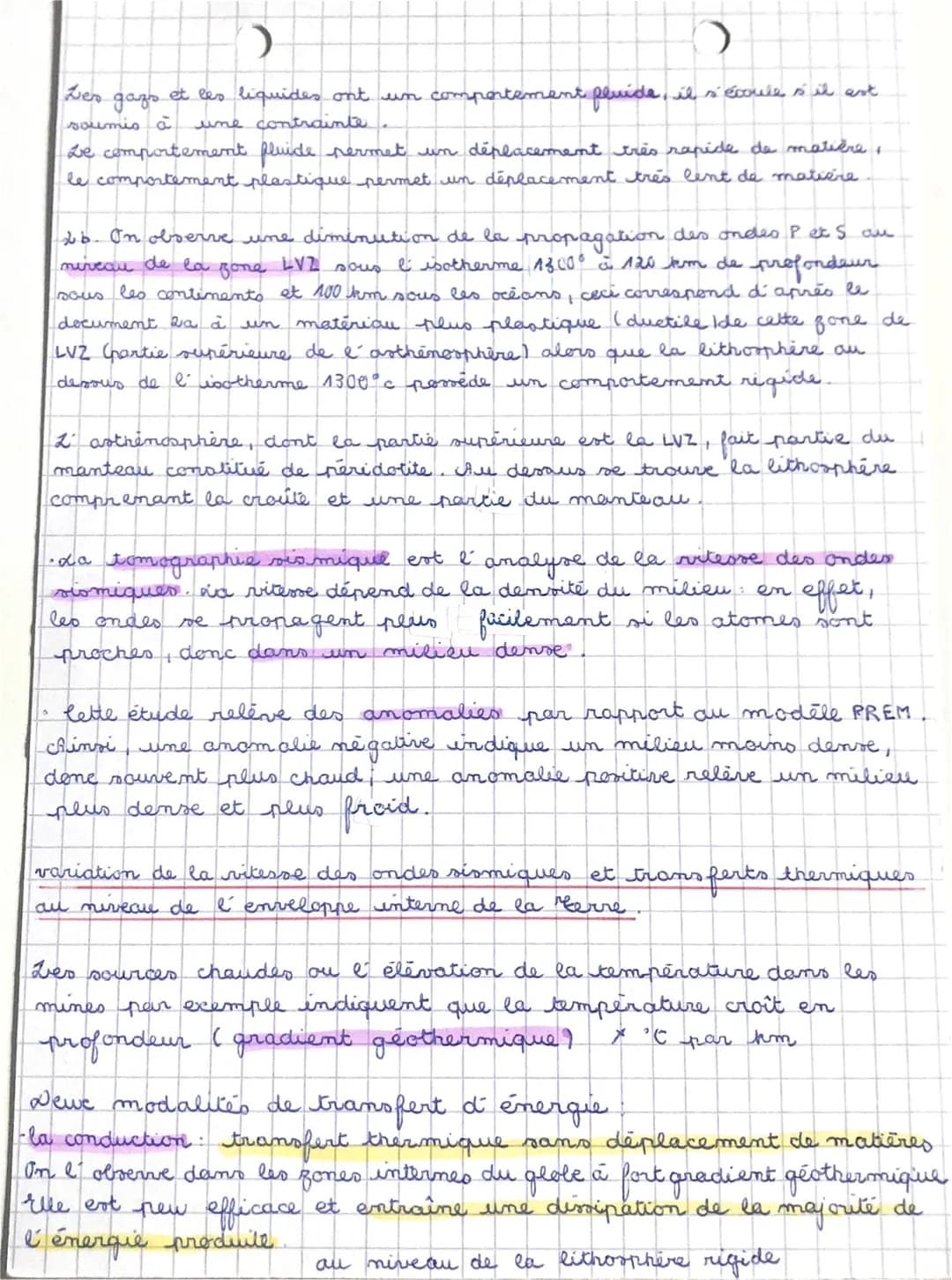 
<p>Les études sismologiques et thermiques apportent une contribution significative à notre compréhension de la terre. Chaque année, environ