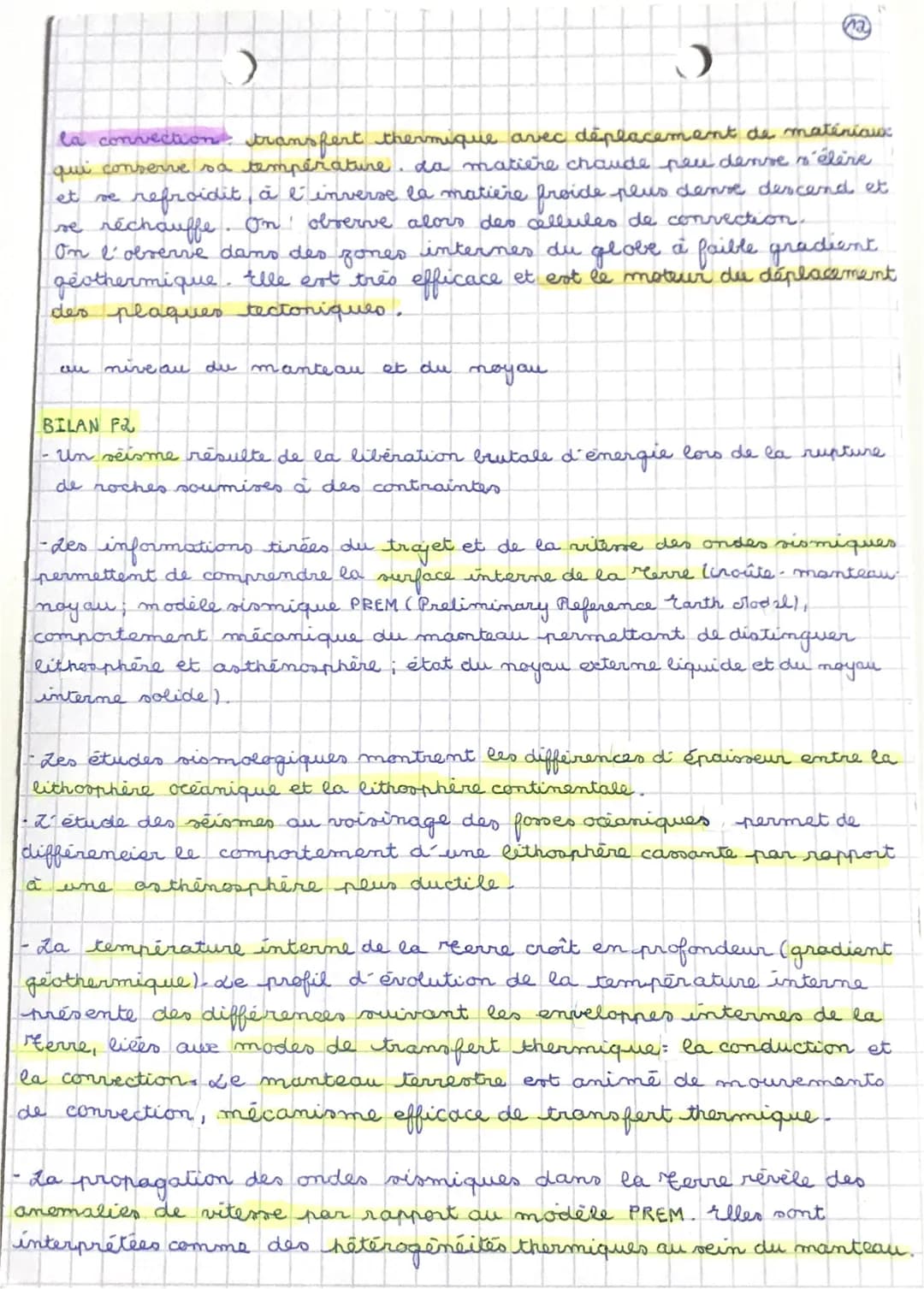 
<p>Les études sismologiques et thermiques apportent une contribution significative à notre compréhension de la terre. Chaque année, environ