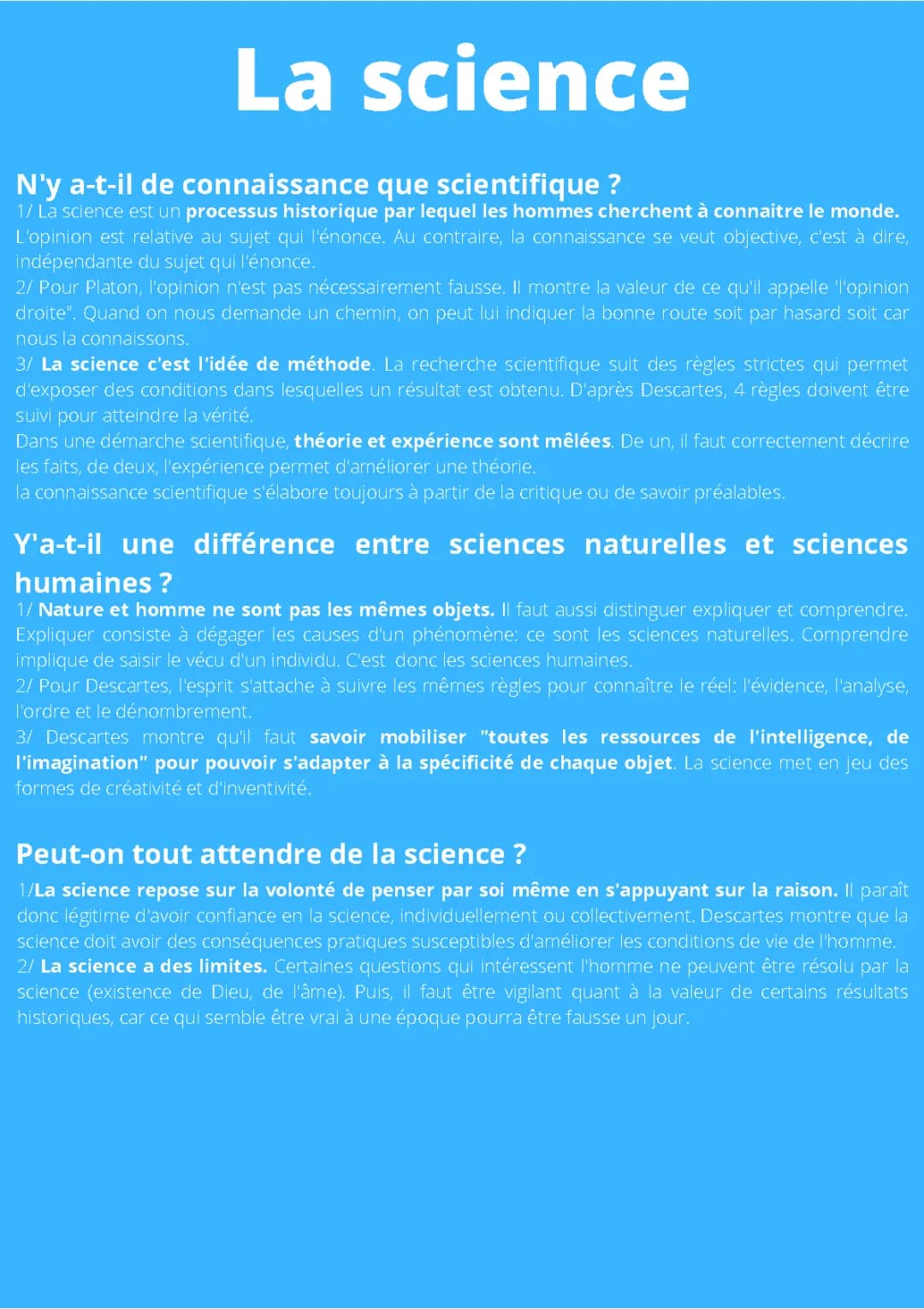 Découvre la Philosophie et la Science : Compatibles ou Opposées ?