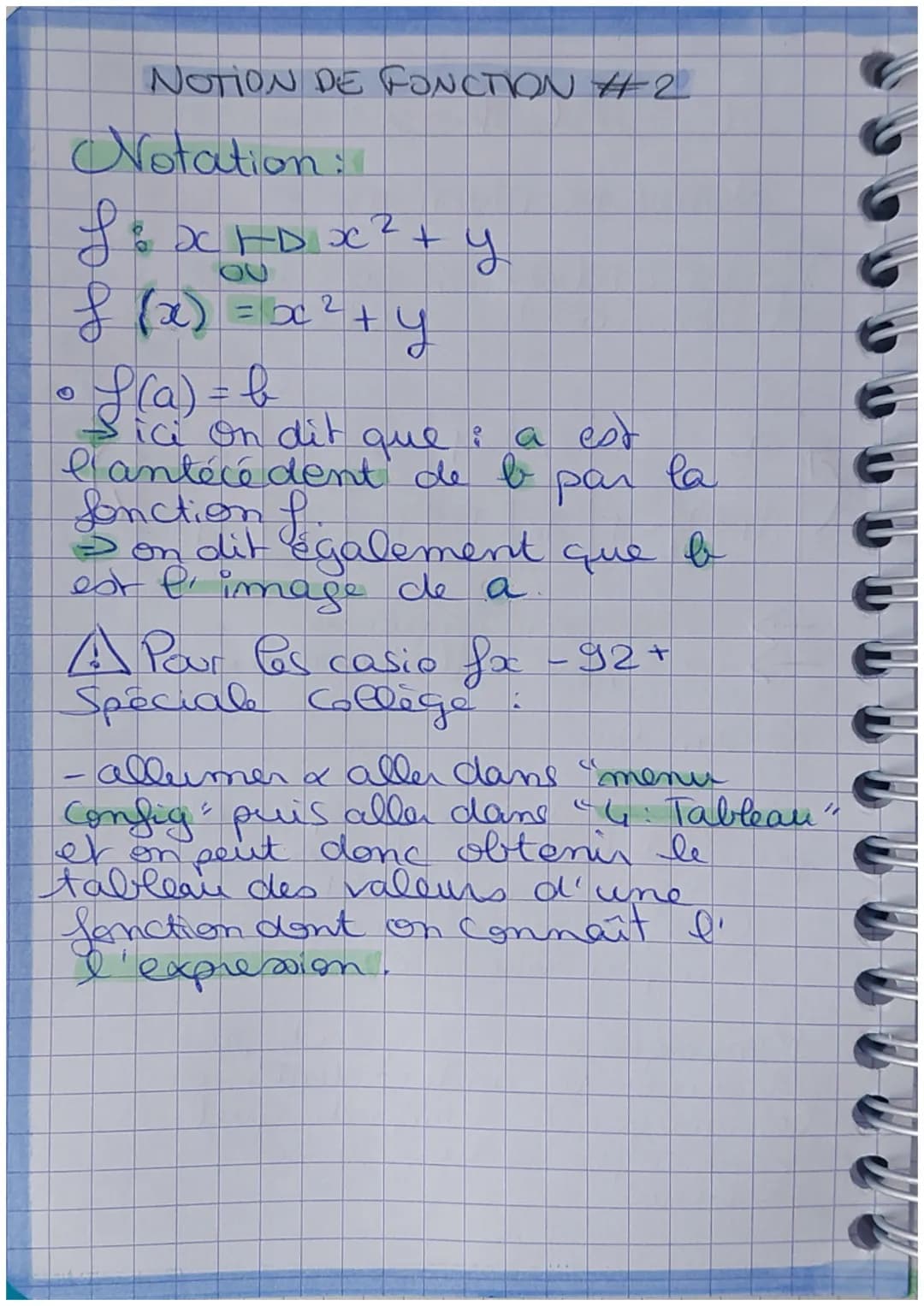 h
NOTION DE FONCTIONS.
Rappel
• Une fonction est un processus de
transformation qui, d'un nombre
initial associe un unique nombre
transformé