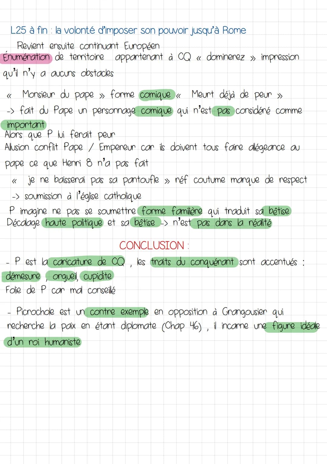 CARGANTUA
TEXTE3: CHAPITRE 33°
De «
une partie va se ruer vers Gandgousier >>
A « je ne baiserais pas ses pantoufles
SITUATION Guerre p et G