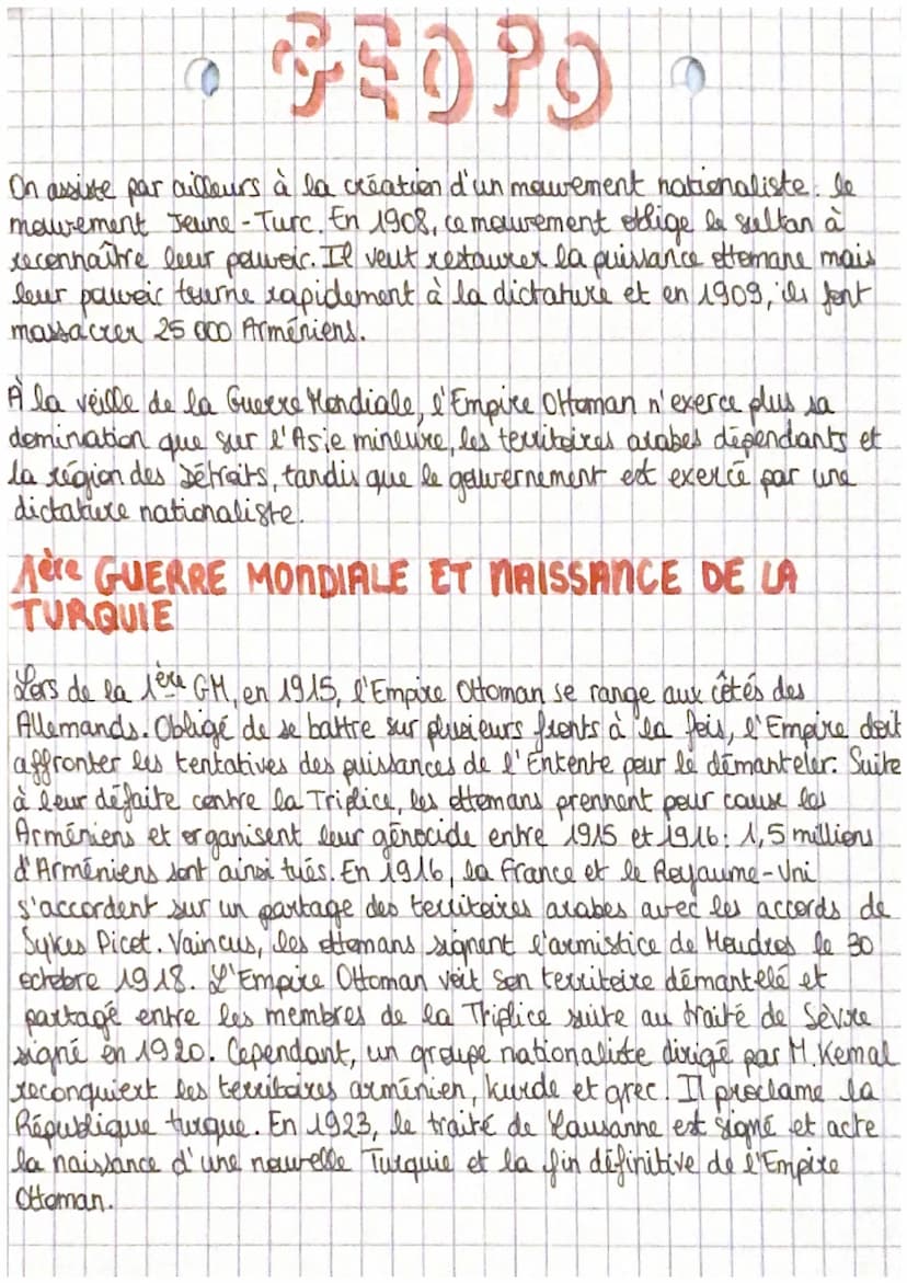 GEOPO
Déclin et chute de l'Empire Ottoman:
DIFFICULTÉS INTERNES & EXTERNES
C'empire
oHoman
de l'essor
au déclin
Le XIX ³s. est une période d