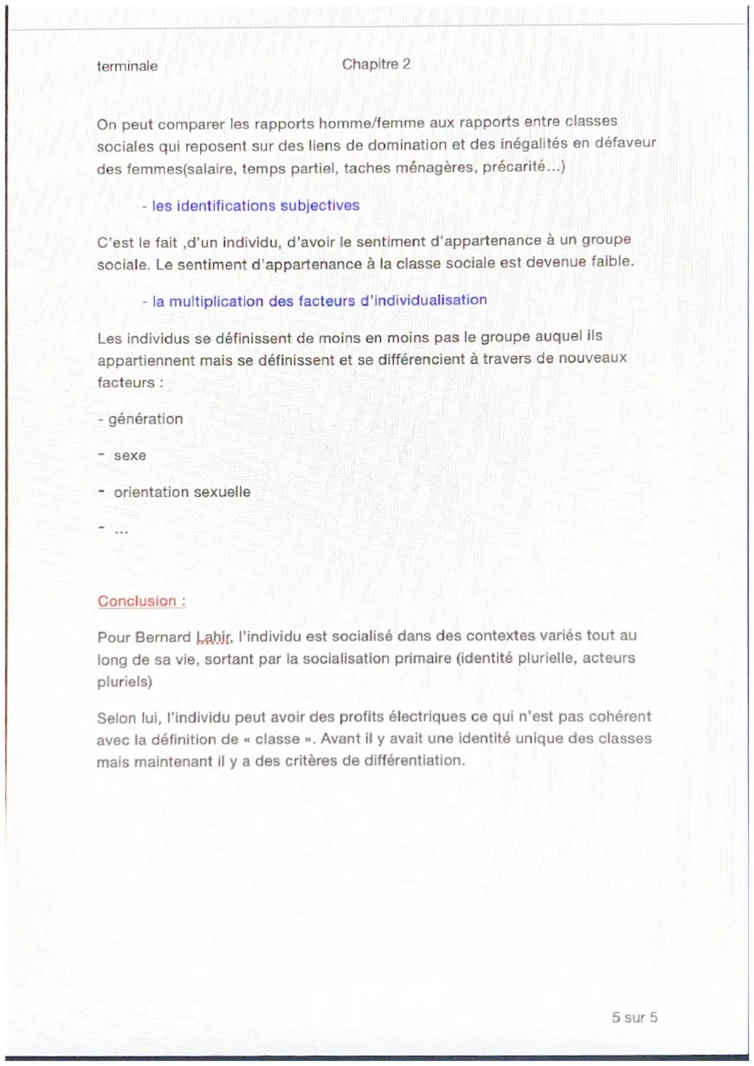 terminale

Chapitre 2

# SES bac

## Comment est structuré la société française actuelle ?

A toute époque, les sociétés ont des structures 