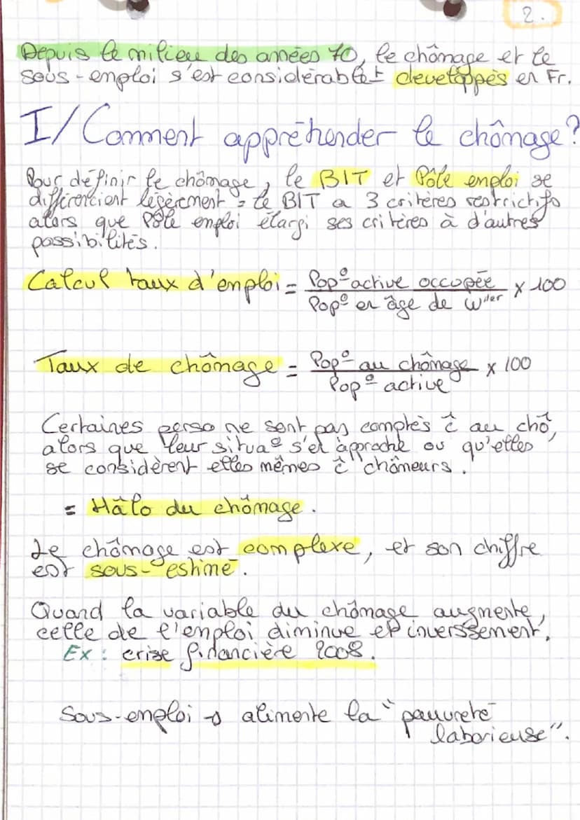 Comment lutter contre le chômage?
DECINITION
Definition
TV
- un actif: persome ayant un emploi déclace et
remunere ou qui en cherche un.
.
0