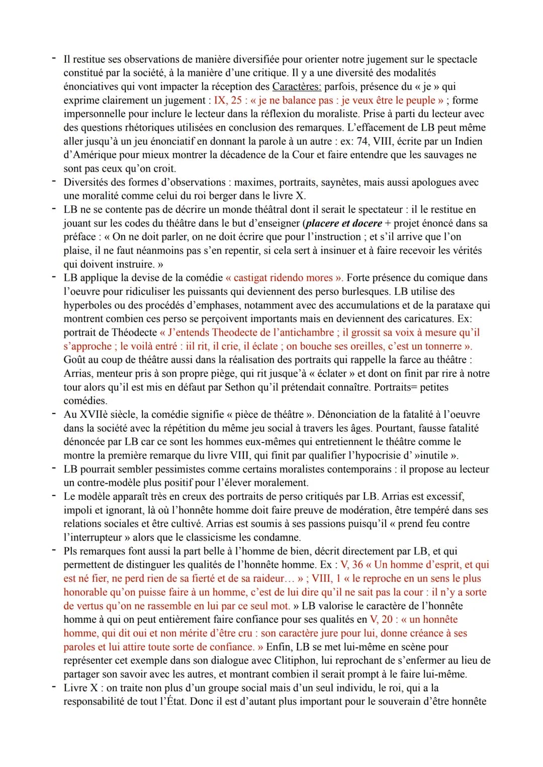 Idées d'introduction :
La Bruyère dissertation:
-> La littérature du XVIIè siècle est marquée par la forte opposition de deux groupes majeur
