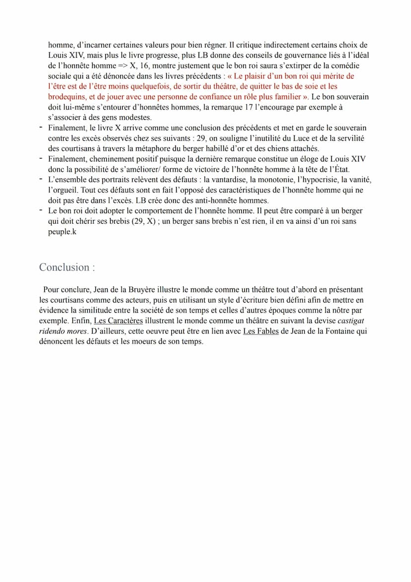 Idées d'introduction :
La Bruyère dissertation:
-> La littérature du XVIIè siècle est marquée par la forte opposition de deux groupes majeur