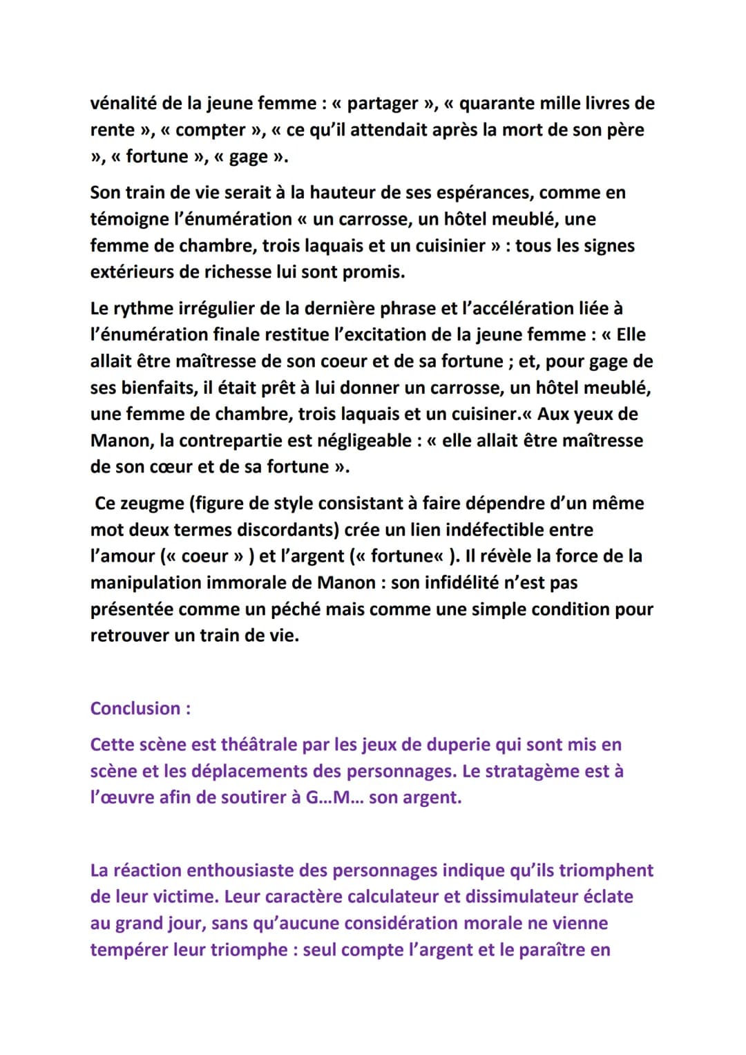 Analyse linéaire : Manon Lescaut
Introduction
Né en 1697, Antoine-François Prévost est un écrivain prolixe qui
mène une vie riche en rebondi