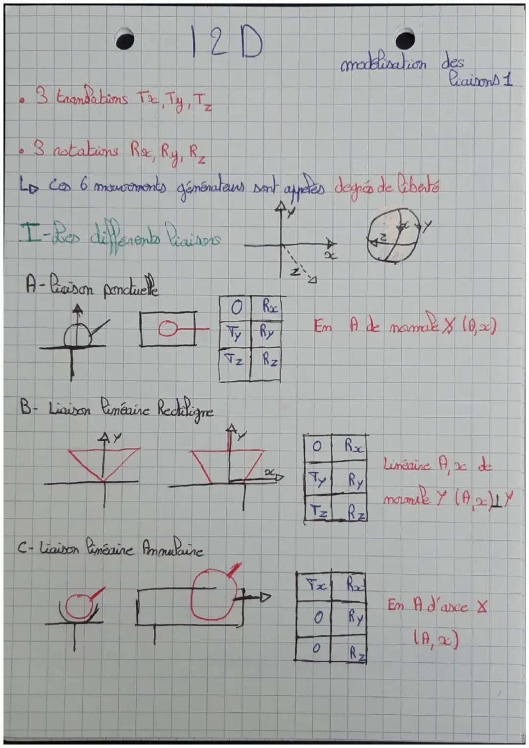 Modeling Mechanical Links: Ball Joints and Sliding Pivots
