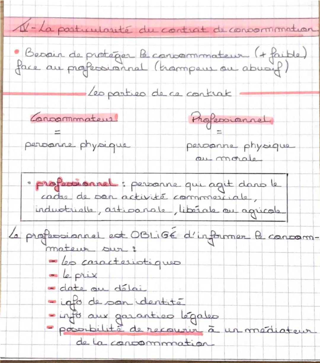 DOOIT
Chapitre 1: LA FORMATION DE CONTRAT
0
- La notion de contrat
• Le cantrat •
• est un accord entre Lou plusieurs personnes
destinée à
-