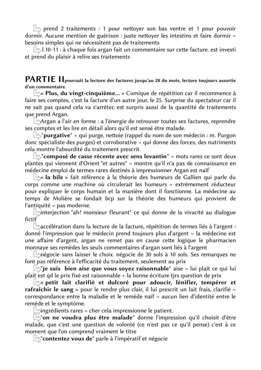 Monologue Argan
Introduction
Molière = comédien et dramaturge français du 17è siècle qui appartient au
mouvement du classicisme. Il est célè