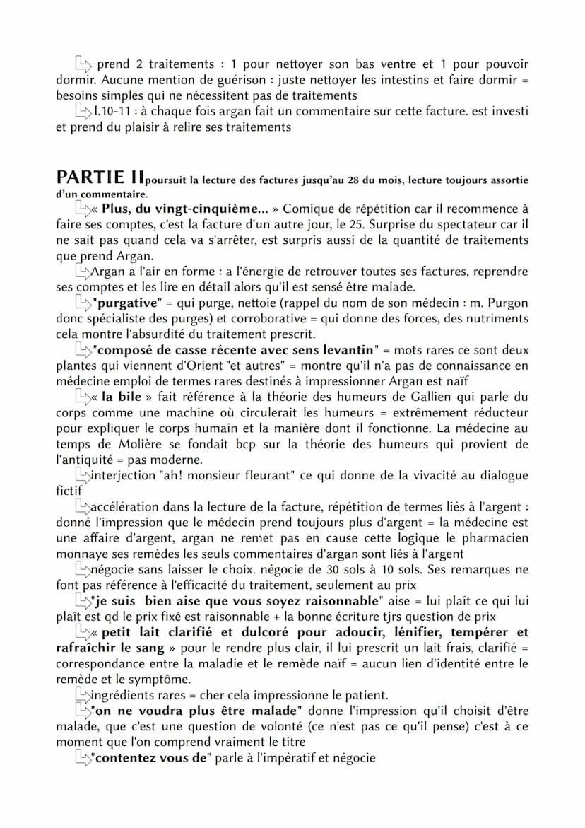 Monologue Argan
Introduction
Molière = comédien et dramaturge français du 17è siècle qui appartient au
mouvement du classicisme. Il est célè