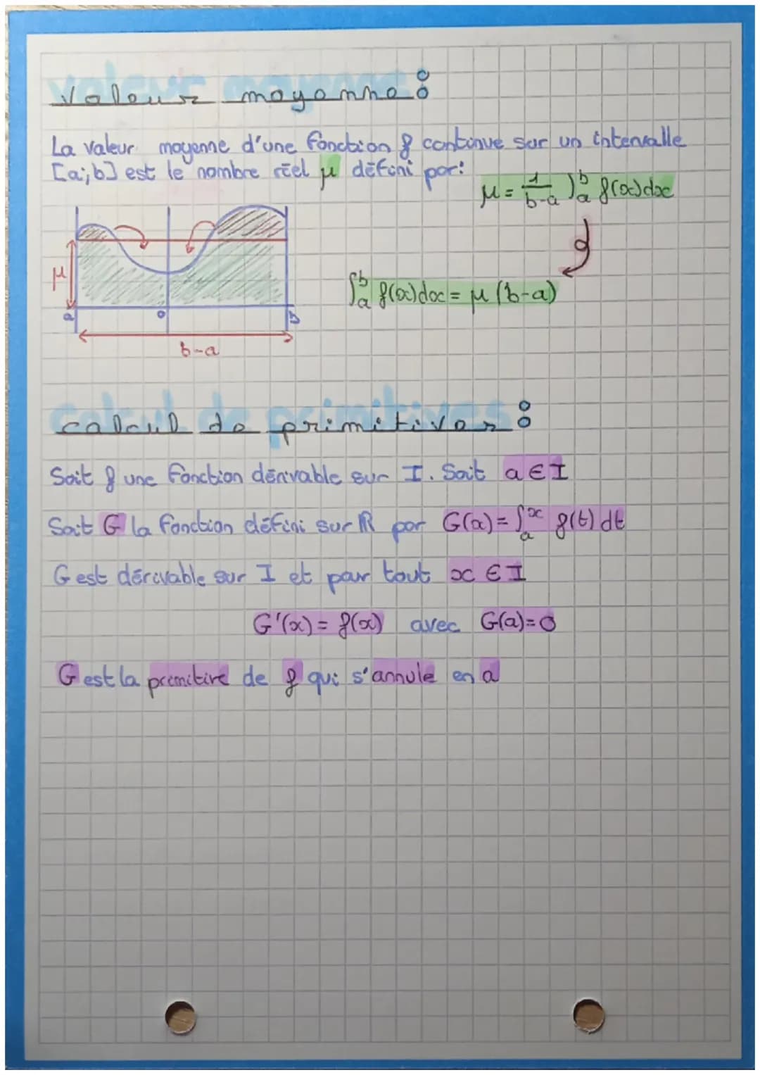 (13)
calcul intégrab
Soient Fet G deux primitives de f sur I
Soit deI
be1
V. OCE I, G(x) = Fr∞)+k
G(b)- G(a) = F(b) + k = (F(a)+k)
So Jo
RER