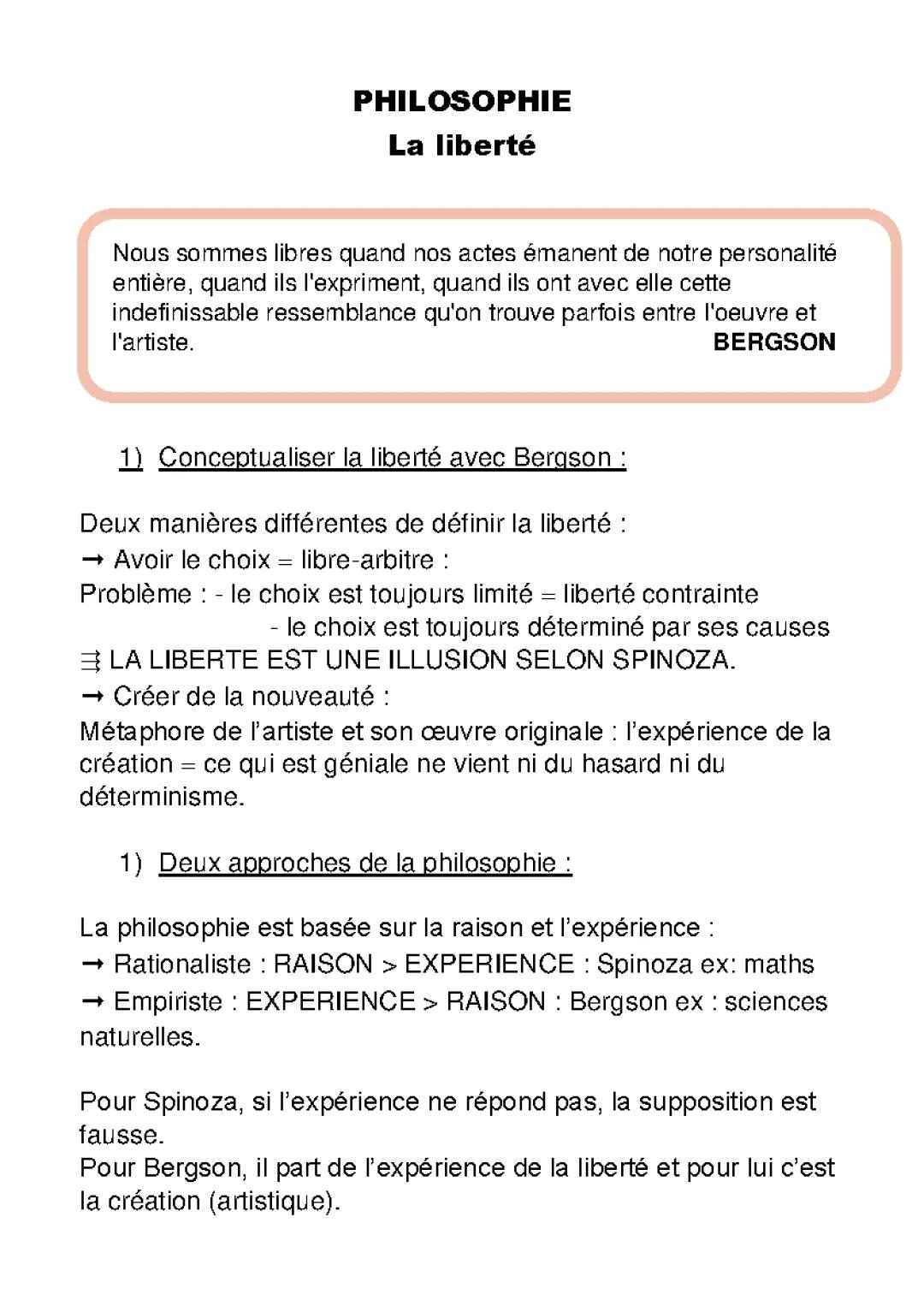 La liberté