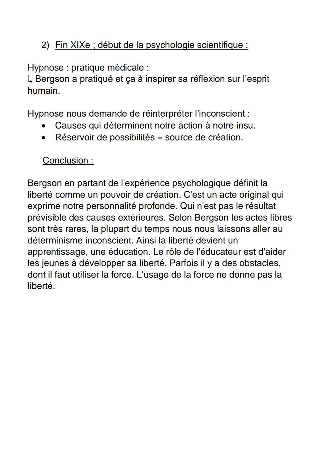 PHILOSOPHIE
La liberté
Nous sommes libres quand nos actes émanent de notre personalité
entière, quand ils l'expriment, quand ils ont avec el
