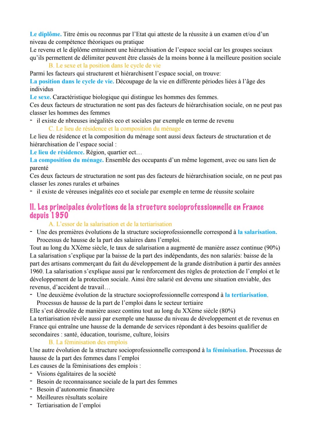 Chapitre 2. Comment est structurée la société française
actuelle?
Introduction.
La société indienne est une société organisé en plusieurs gr