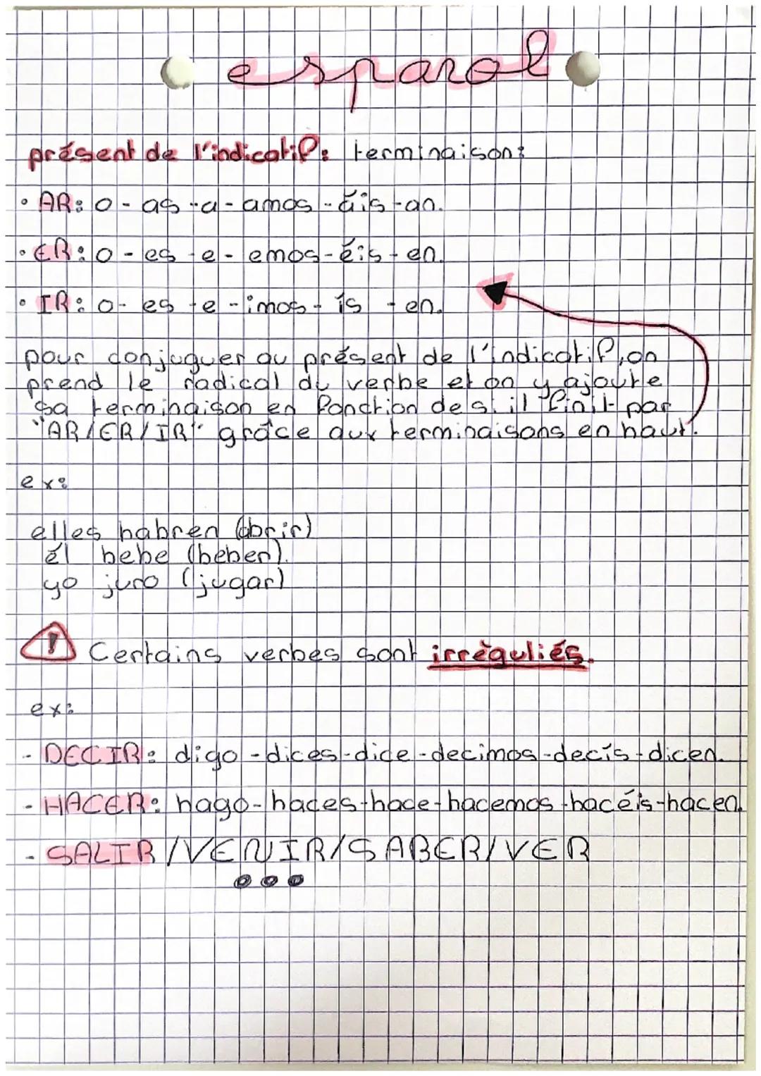 о
0
D
Драгов
présent de l'indicatif: terminaisons
•AR:O
-
as a - amos -his-an.
EB:0-es
e
10
-
emos - eis - en.
IR: o es e - imos - is - en.
