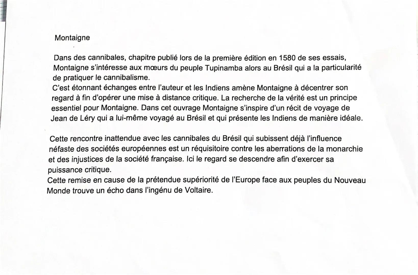 Dofontaigne, des Essais humanisme) 1588

Sous in angle philosophique, politique et social Montaigne
y aborde toute une variété de sujets et 