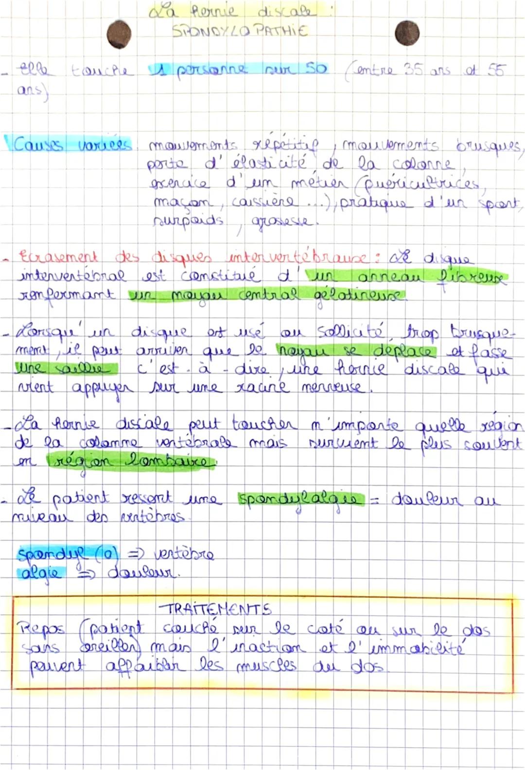 
<p>La hernie discale lombaire est une affection qui touche une personne sur 50 entre 35 et 55 ans. Les causes de cette pathologie peuvent ê