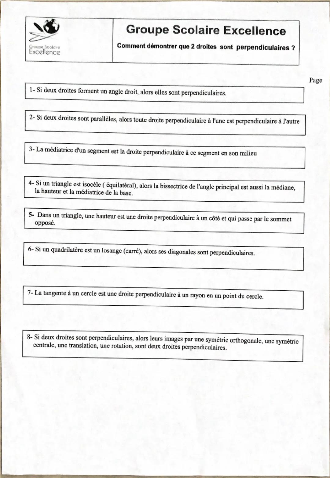 # Groupe Scolare
Excellence

# Groupe Scolaire Excellence
Mémo Brevet

# CALCULS NUMÉRIQUES

Fractiona

Puissances

Onat que estrowerse de e