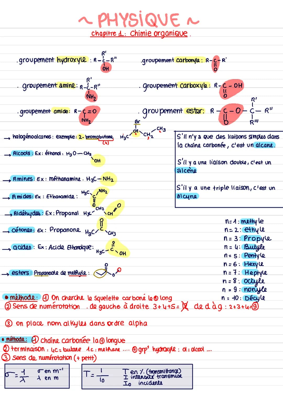Chimie organique 