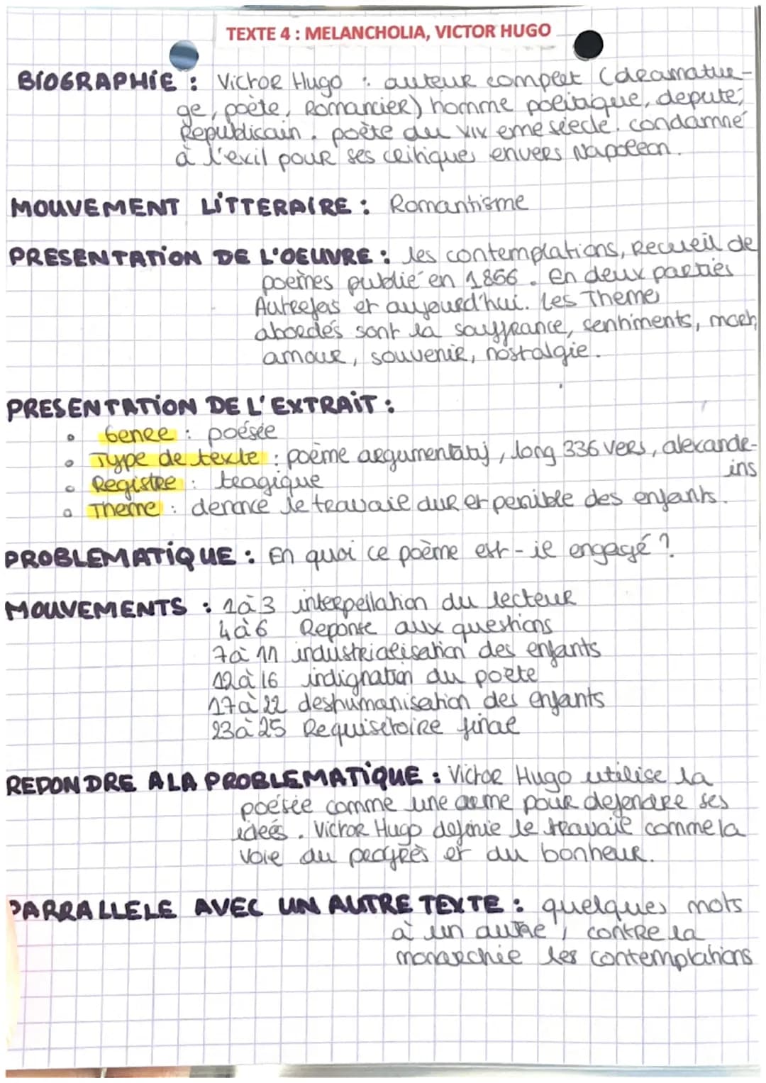 TEXTE 1: LES SEPARES, MARCELINE DESBORDES-VALMORE
BIOGRAPHIE: marcelines Desbordes - Valmore poètesse du
XIX ème siecle. frequentait les sal