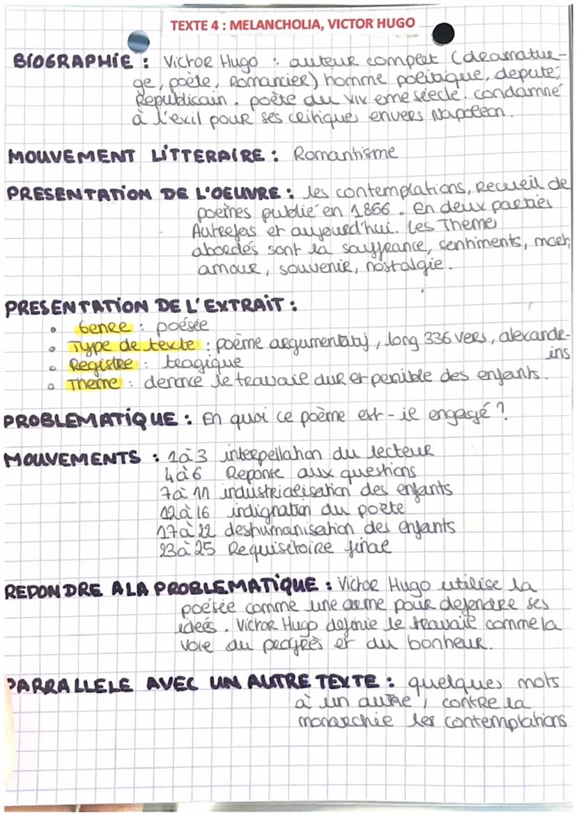 TEXTE 1: LES SEPARES, MARCELINE DESBORDES-VALMORE
BIOGRAPHIE: marcelines Desbordes - Valmore poètesse du
XIX ème siecle. frequentait les sal