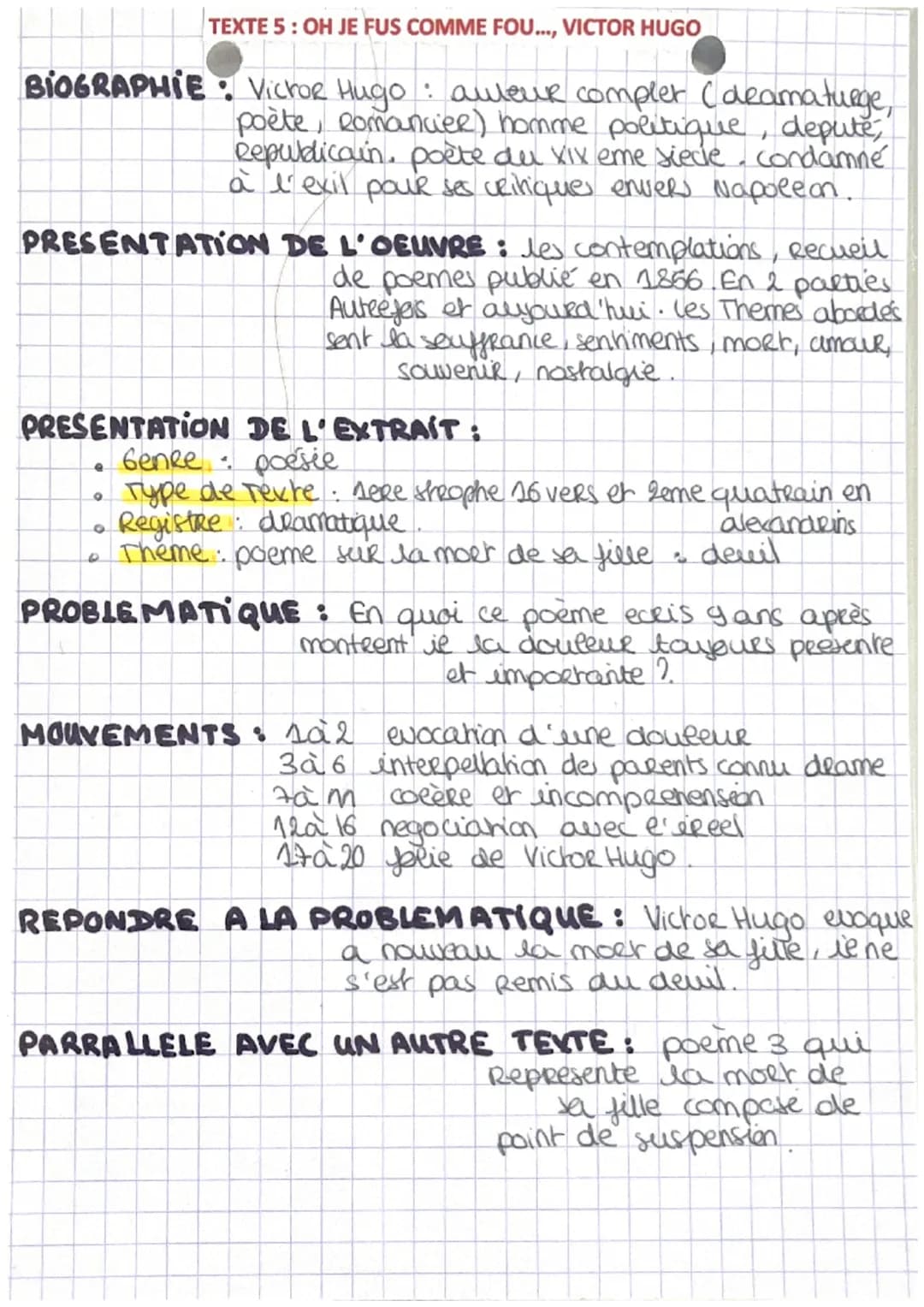 TEXTE 1: LES SEPARES, MARCELINE DESBORDES-VALMORE
BIOGRAPHIE: marcelines Desbordes - Valmore poètesse du
XIX ème siecle. frequentait les sal