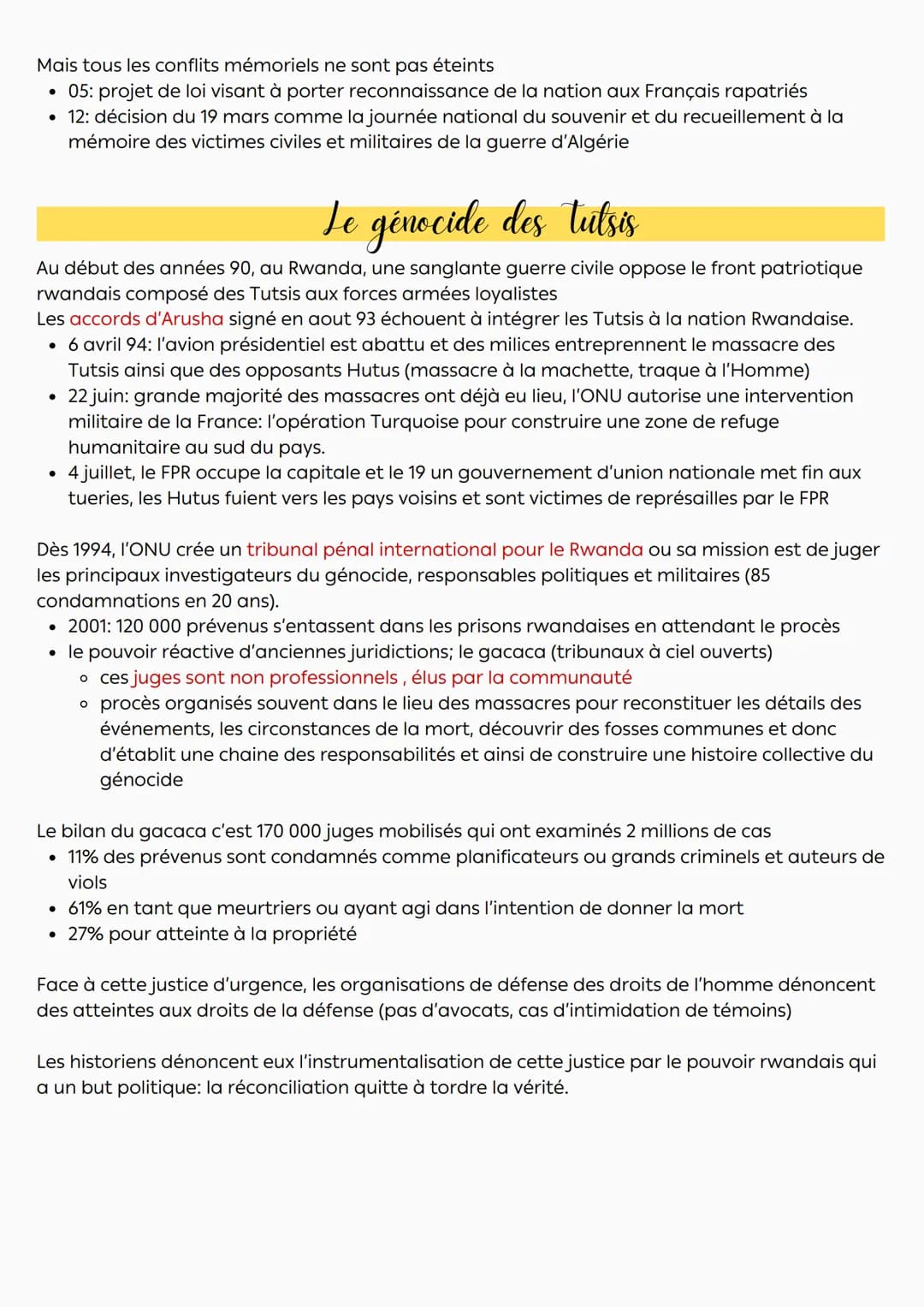 Histoire et Mémoire
Introduction
L'Histoire est la science qui étudie le passé en se basant sur des traces, des ruines
archéologiques, archi