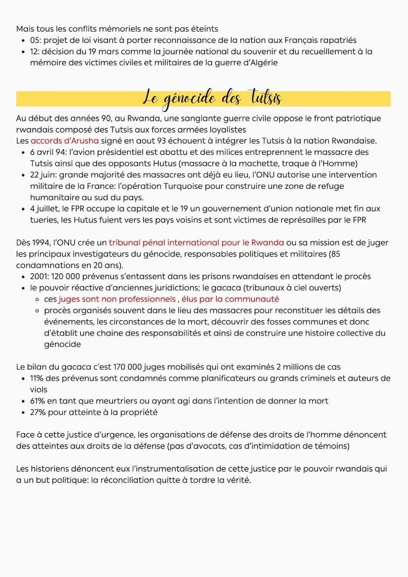 Histoire et Mémoire
Introduction
L'Histoire est la science qui étudie le passé en se basant sur des traces, des ruines
archéologiques, archi