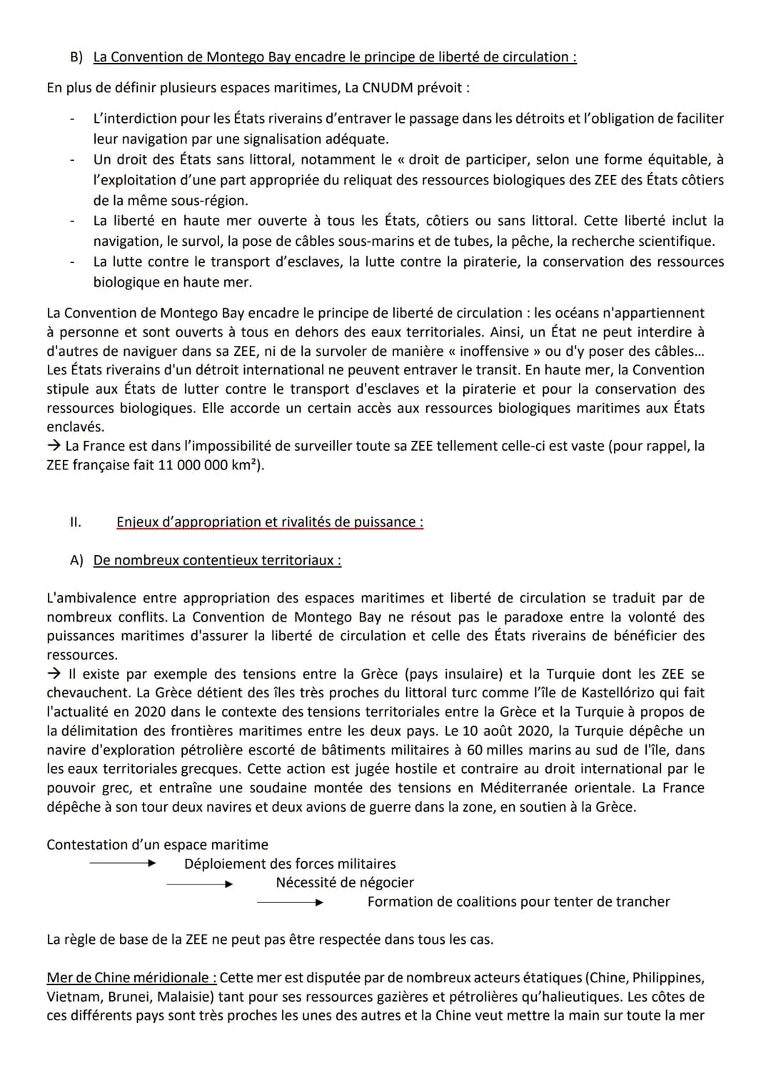 III.
Mers et océans reflètent un monde polarisé et inégal
A) Des flux maritimes qui révèlent une mondialisation inégale :
Les routes maritim