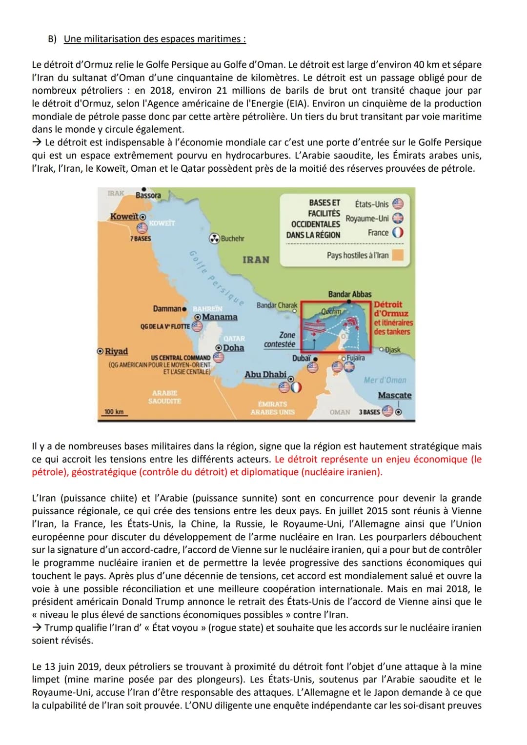 III.
Mers et océans reflètent un monde polarisé et inégal
A) Des flux maritimes qui révèlent une mondialisation inégale :
Les routes maritim