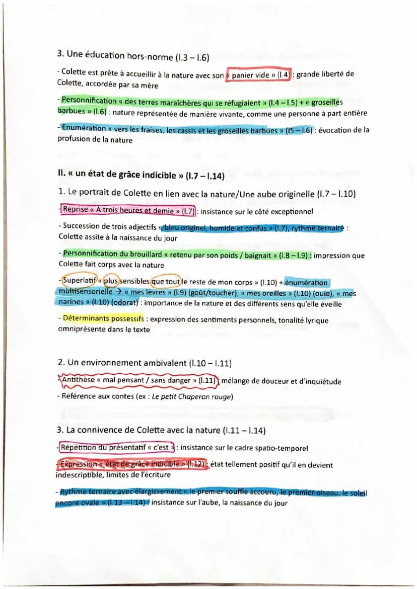 TEXTE 16: Colette, Sido, 1930, Les Vrilles de la Vigne, 1908
Sido, p.49 - 50
Intro :
Colette est une écrivaine et romancière française née e