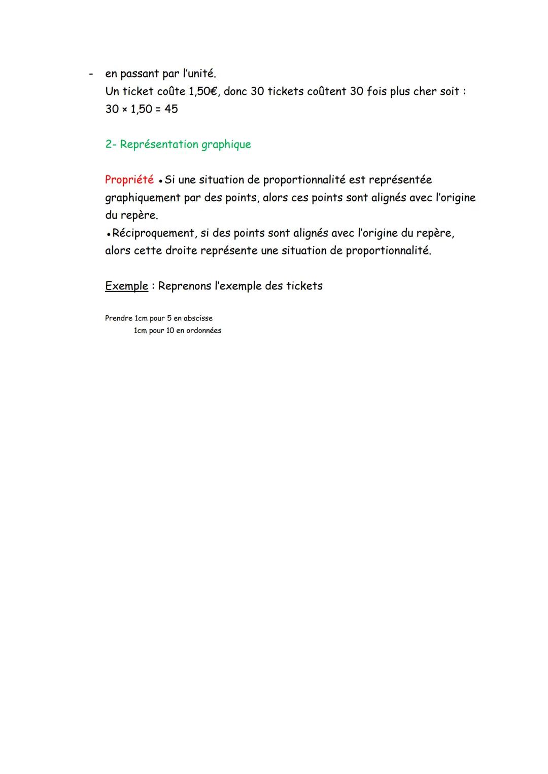 PROPORTIONNALITE et FONCTION LINEAIRE
I- Proportionnalité
1) Coefficient de proportionnalité
Définition Deux listes de nombres sont proporti