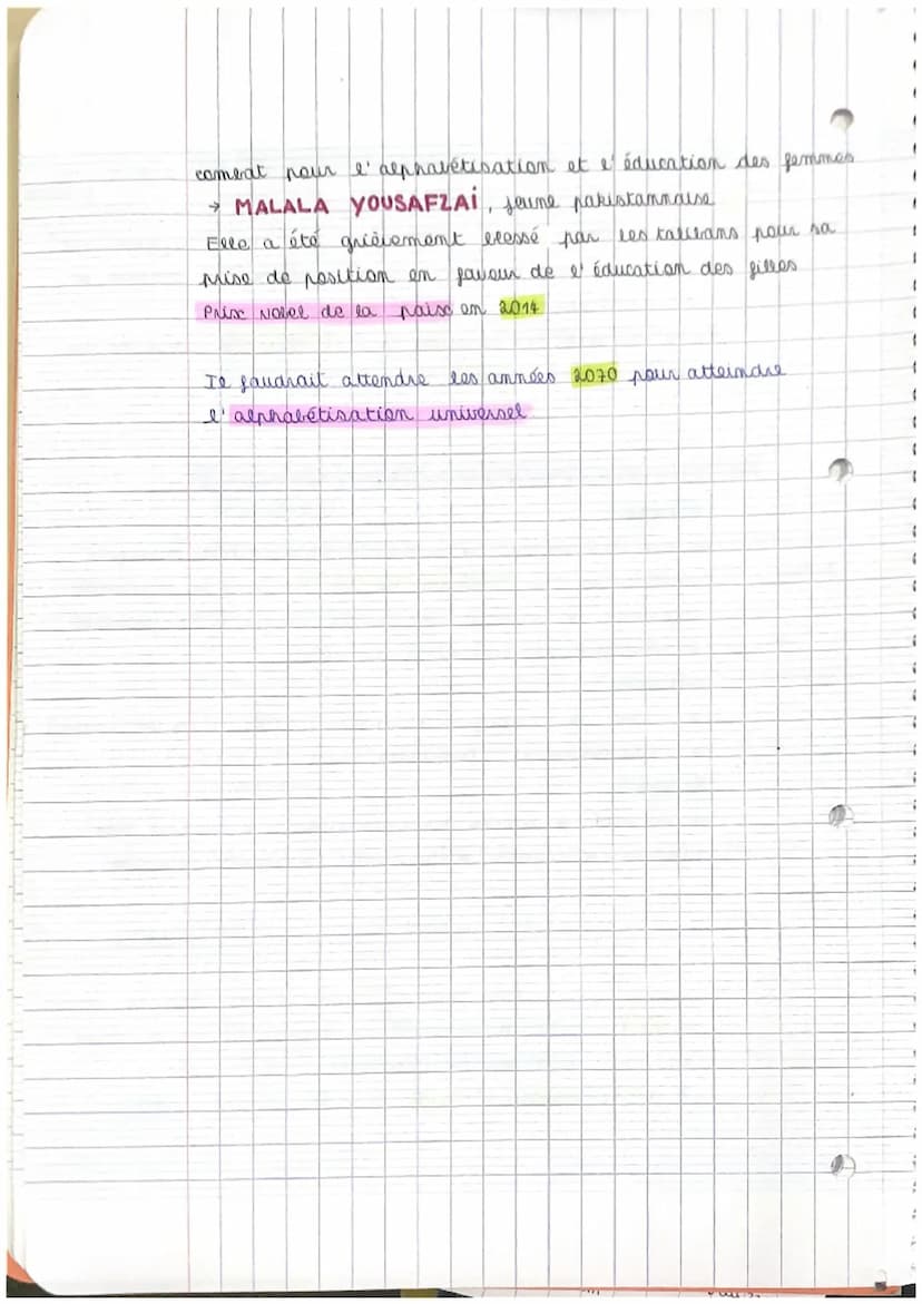 l'enjeu de la
connaissance
HOOSP 6.
Produire et diffuser des commaissances
définitions
> alphabétisation: enseignement de la lecture et de
l