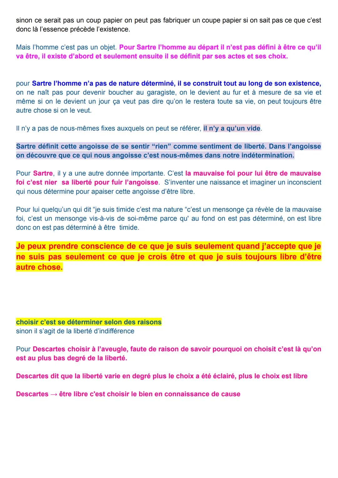 CONSCIENCE, INCONSCIENCE
Ricœur, philosophe français, propose de distinguer deux types d'identité: la première au sens de
l'idem ou "mêmeté"